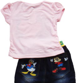 2012夏季童裝批發指南 特價純棉短袖T恤與牛仔短裙，廠家直供價優